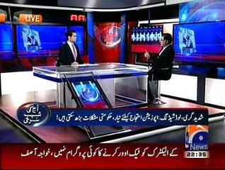 Aaj Shahzeb Khanzada Kay Sath - 22nd June 2015