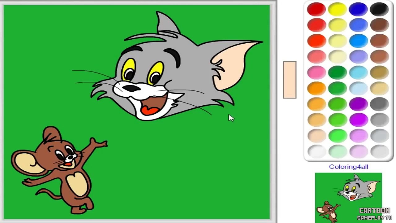 Coloring Game W/ Nursery Rhyme for Children ♥ Mother of Peppa Pig ♥ Painting pages & S