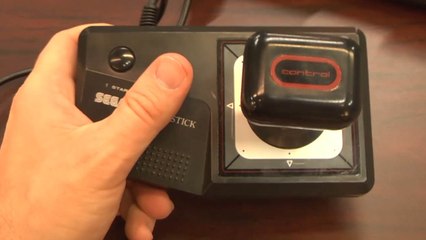 Classic Game Room - SEGA CONTROL STICK review for Sega Master System