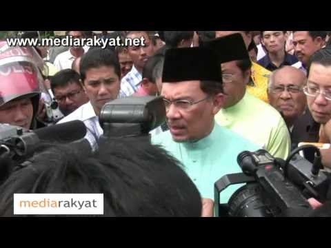 Justice For Beng Hock: Anwar Ibrahim at Selangor MACC 17/07/2009