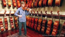 Violinist Alex Granger Discusses Benning Violins