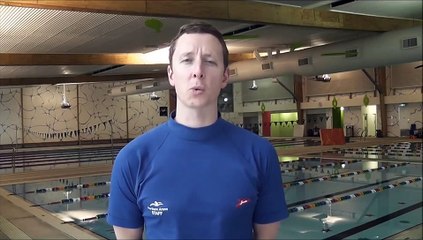 Northern Arena backstroke swimming technique tip with Dean Kent 3-time Olympian