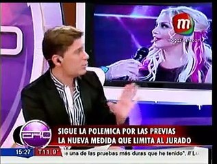 Polémica con las previas. La visita de Maradona en Showmatch