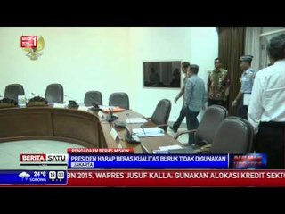 Jokowi Berharap Raskin Tak Berkutu dan Berjamur