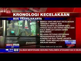 Kronologi Transjakarta Tabrak 11 Kendaraan