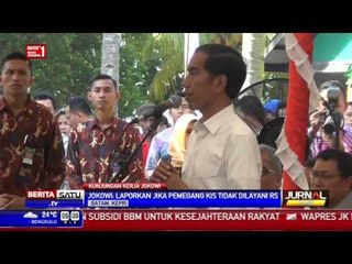 Jokowi Minta Pemegang KIS Dilayani dengan Baik
