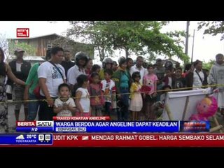 Warga Ramai Datangi Rumah Angeline untuk Berdoa