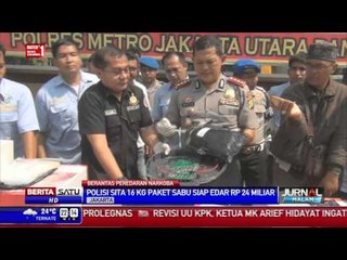 Shabu 16 Kg Diselundupkan Lewat Alat Pijat Elektronik