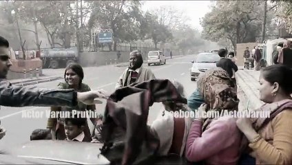 Giving Blankets to Homeless - Share for Cause