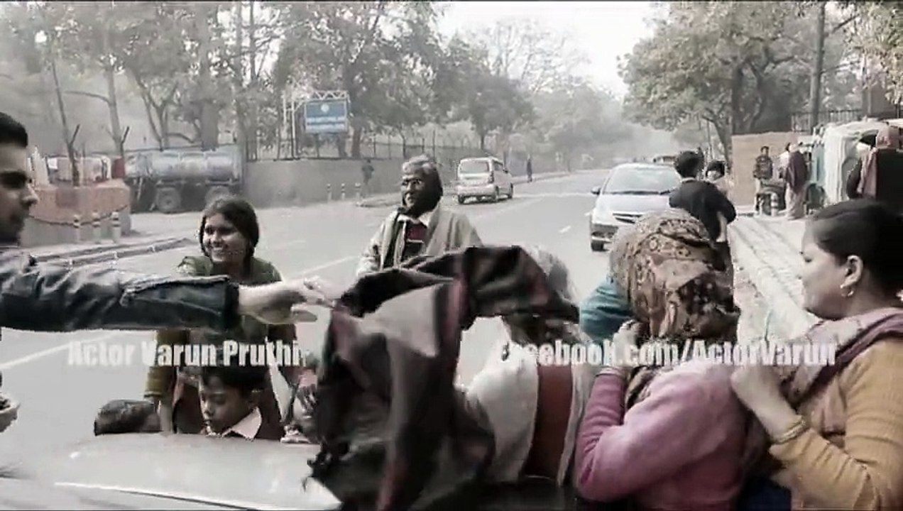 Giving Blankets to Homeless - Share for Cause