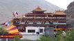 Dalai lama at Kaza in Spiti valley of Himachal Pradesh