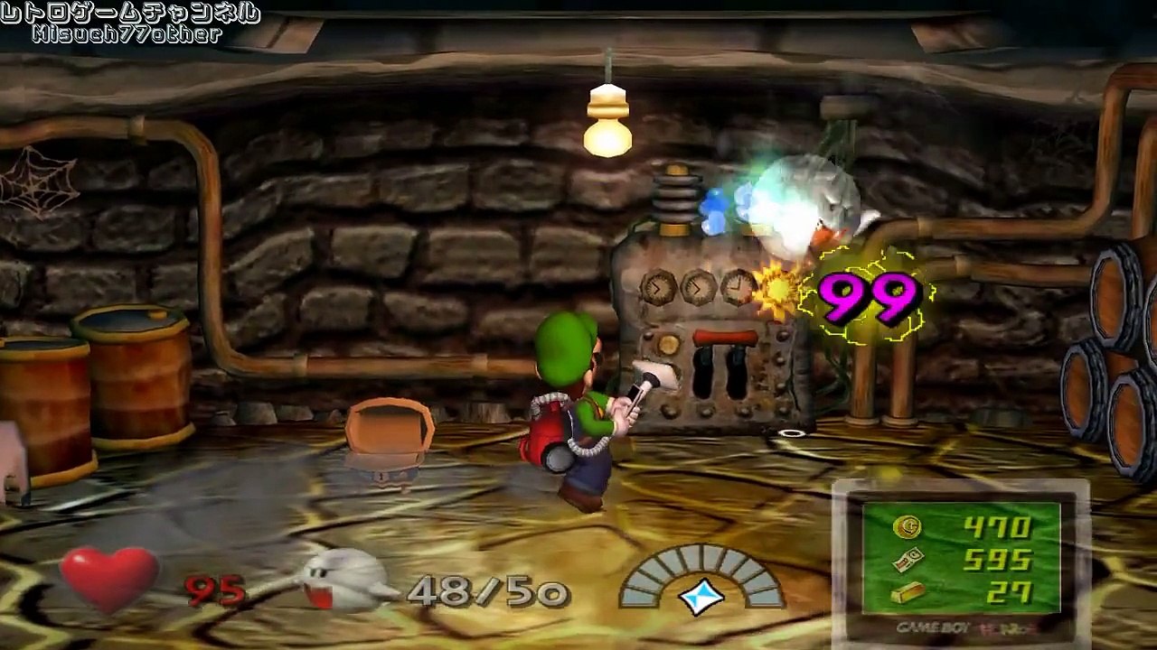 [HD]ルイージマンション 初心者プレイ #15 - テレサ50体コンプ(後編)