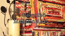DIY: Magazine Art #1! (Recycle Magazines)