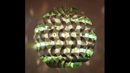 Usar cds para crear lamparas