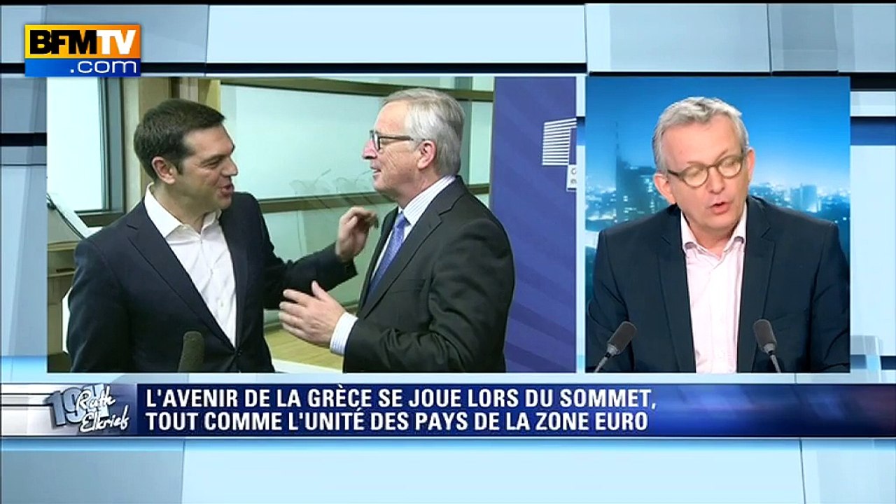 Dette grecque: "On a essayé de faire capituler" Tsipras, regrette Pierre Laurent