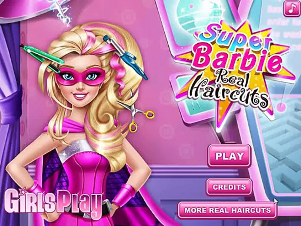· ╠╣Đ·▻ Super Barbie Real Haircuts and hair color game for girls - video  Dailymotion