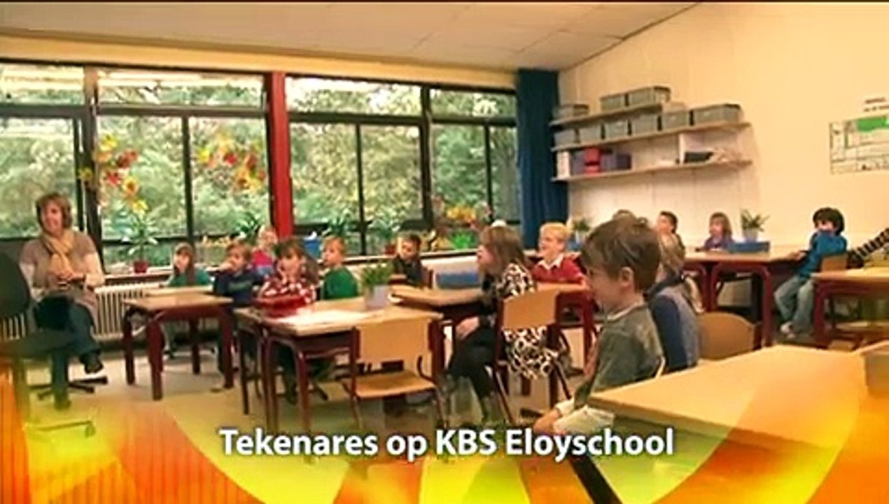 TV Apeldoorn Nieuws - Tekenares op Eloyschool