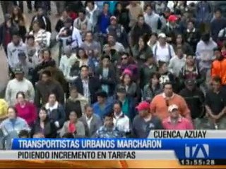 Transportistas urbanos piden incremento de tarifas