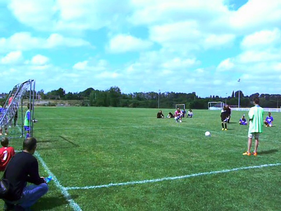Tournoi U9 et U11 Yvetot 21 juin 2015 tirs au but Matthieu