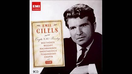 Emil Gilels, Beethoven Variations in A on Russian Dance WoO71