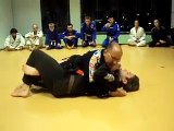 Jiu Jitsu - Estrangulamento da Meia Guarda - Mestre Paulo Sergio Santos