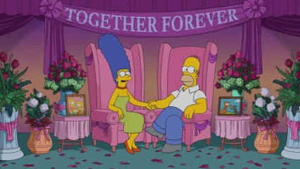 Homer and Marge Simpson Address Divorce Rumors