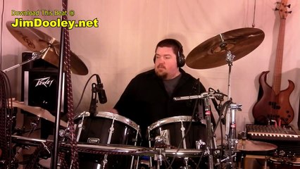 Backing Track - Groove Rock Drum Beat 95 BPM - JimDooley.net