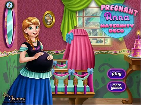 FROZEN | Pregnant Anna Maternity Deco | Super Cartoons Disney Network