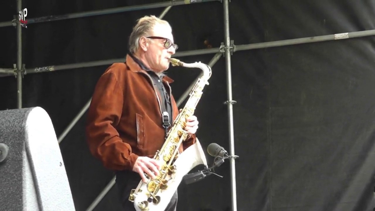 Hans Dulfer en Band live @  Tuinfeest Elektra 2015