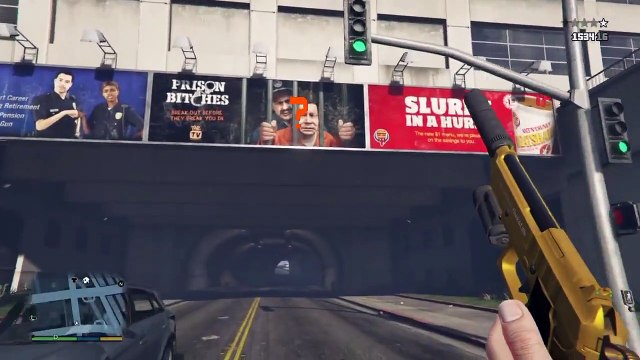 Gta v como andar de moto nas paredes