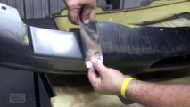 How to Repair Thermoset Polyurethane Bumper Cover with a Plastic Welder