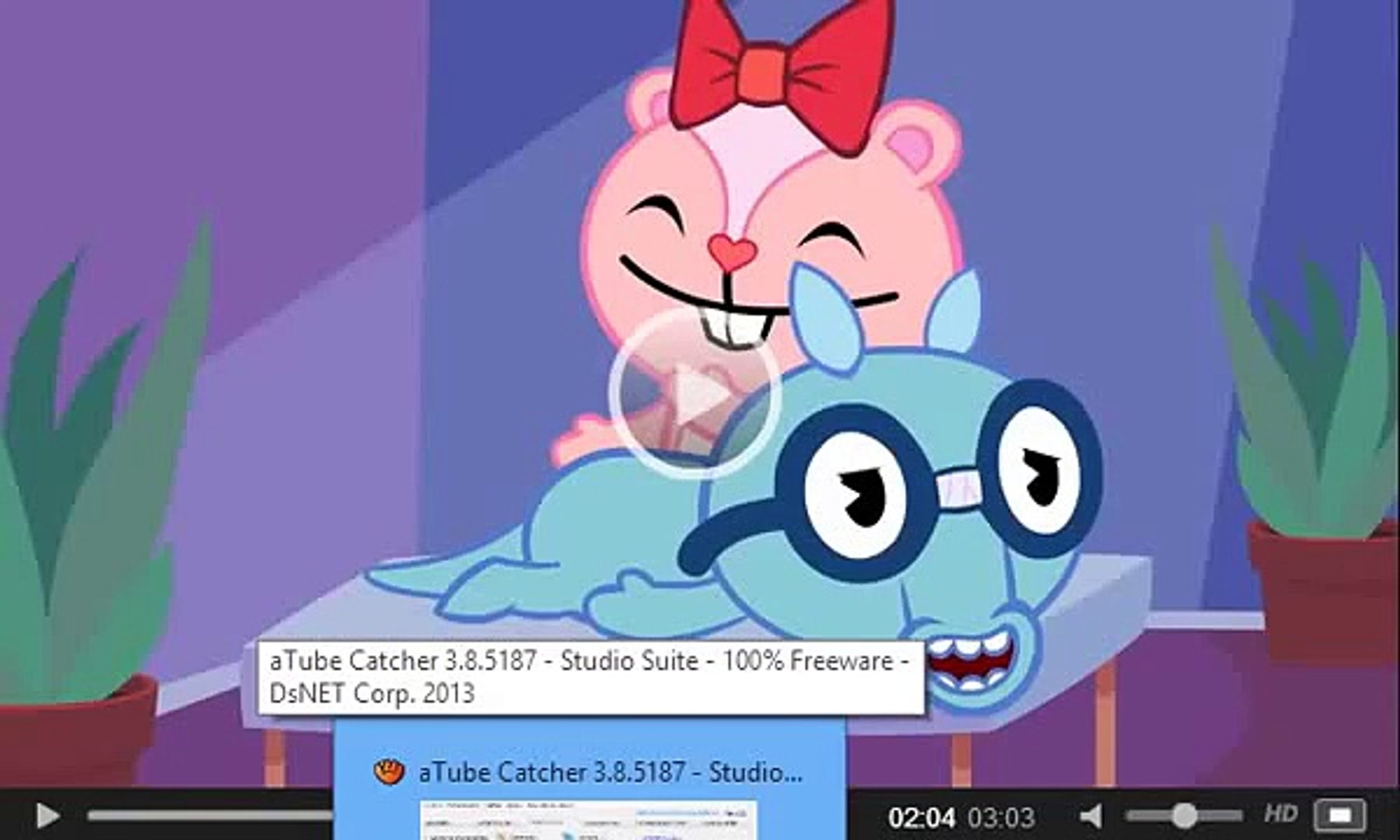 Happy tree friends - dream job           أفلام كرتون رعب
