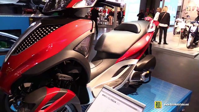 2015 Piaggio MP3 Yourban 300 - Walkaround - 2014 EICMA Milan Motorcycle Exhibition