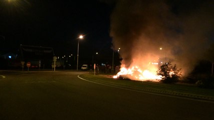 Feux de détresse d'agriculteurs manchois