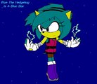 Blue The Hedgehog Is A Blue Star