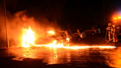 FEU DE VOITURES 22 JUIN