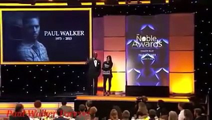 Paul Walker honored - ‎Noble Awards 2015‬