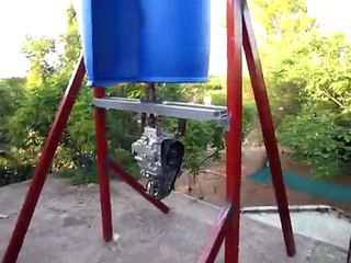 Aerogenerador de eje vertical savonius