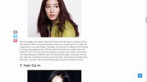 Top 10 most beautiful actresses korean in 2015
