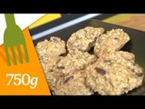 Recette de Biscuits aux flocons d'avoine, pépites de chocolat et bananes - 750 Grammes