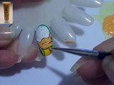 Walt Disney Donald Duck | Paperino Nail Tutorial | Krystal