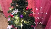 DIY Holiday/Christmas Room Decor | Natalie's DIYs