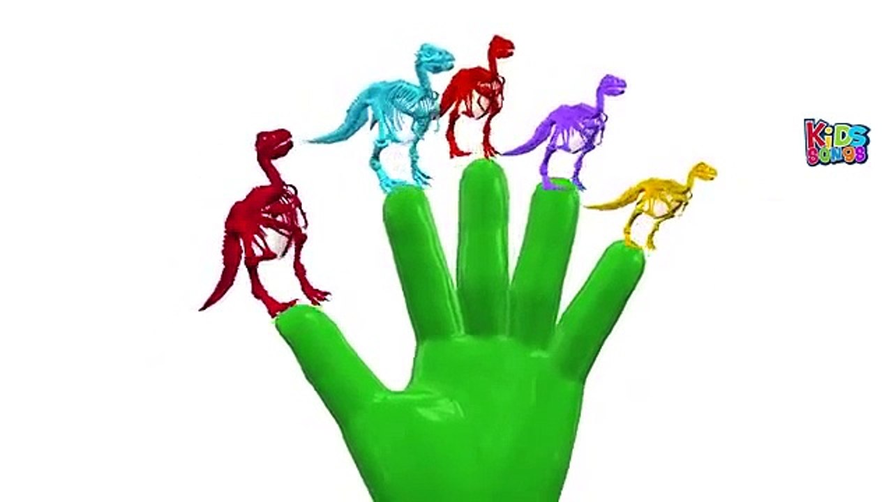 Crazy Dinosaurs Finger Family Children Nursery Rhymes | Dinosaurs Cartoon Finger Family Songs