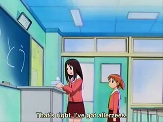 Azumanga Daioh- Osaka Allergies