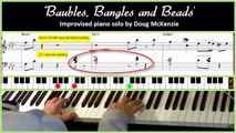 'Baubles, Bangles and Beads' - Jazz piano tutorial