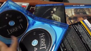 Unboxing blu ray The Hobbit y Lucy