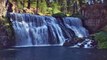 WATERFALLS: McCloud Falls + Burney Falls #1 CALIFORNIA BEACHES McArthur State Park Waterfall sounds
