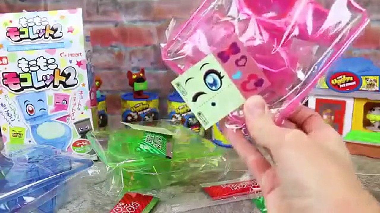 JAPANESE TOILET CANDY Foaming Soda Toilets YUCKY Moko Moko Mokolet & Ugglys Pet Shop Poop