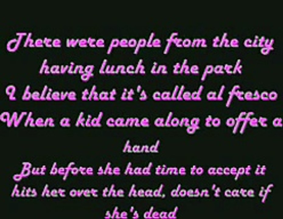 Lily Allen - LDN Lyrics