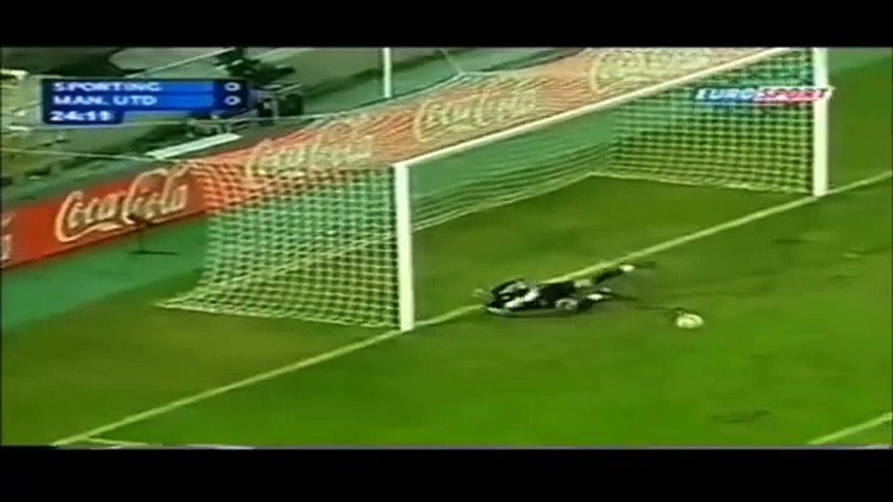 One of best games of Cristiano Ronaldo - Sporting CP vs Manchester United